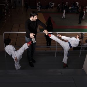 entraînement mawashi-geri