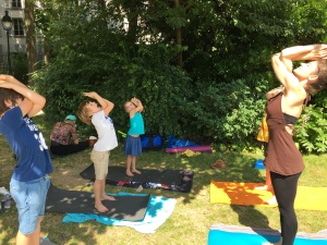 Initiation Yoga aux arènes de Lutèce