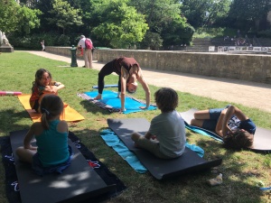 Initiation Yoga aux arènes de Lutèce