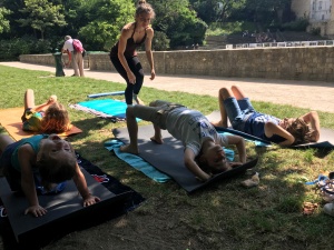 Initiation Yoga aux arènes de Lutèce