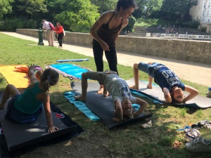 Initiation Yoga aux arènes de Lutèce