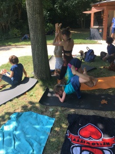 Initiation Yoga aux arènes de Lutèce