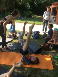 Initiation Yoga aux arènes de Lutèce