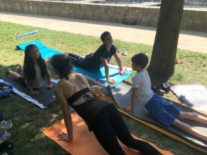 Initiation Yoga aux arènes de Lutèce