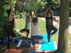 Initiation Yoga aux arènes de Lutèce