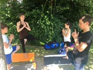 Initiation Yoga aux arènes de Lutèce