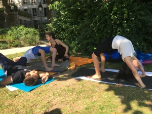 Initiation Yoga aux arènes de Lutèce