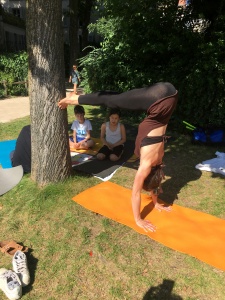 Initiation Yoga aux arènes de Lutèce