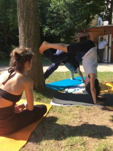 Initiation Yoga aux arènes de Lutèce