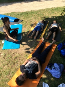 Initiation Yoga aux arènes de Lutèce