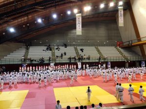 Photo stage France-Japon Karaté