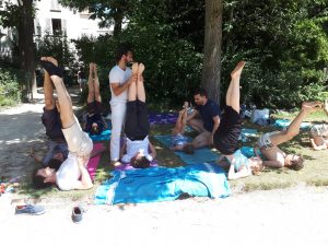 Yoga initiation pique-nique HKC