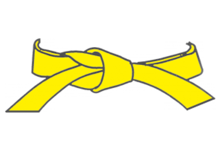 ceinture jaune