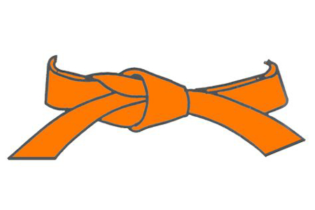 ceinture orange