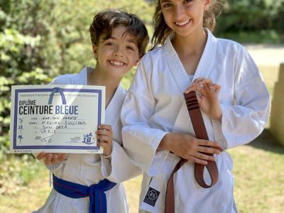 Camille & Maxime passage de grades