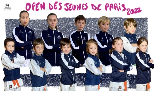 Open des jeunes de Paris 19-20 novembre 2022 – 04🥇05🥈09🥉
