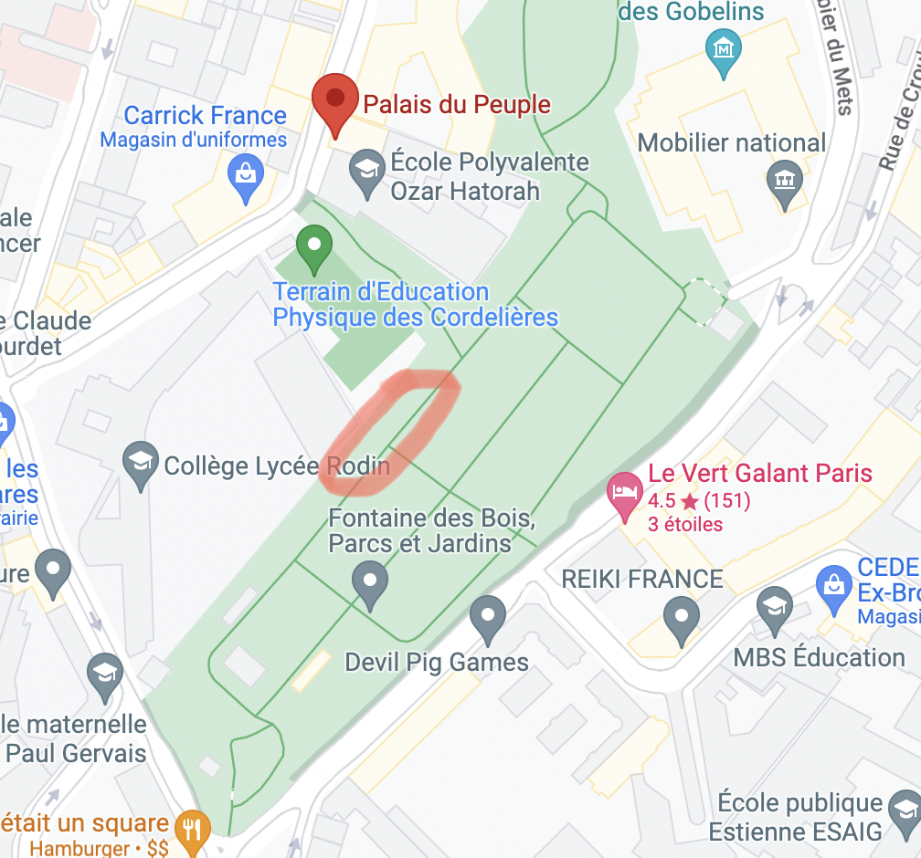 Paris Sportives Square René-le Gall