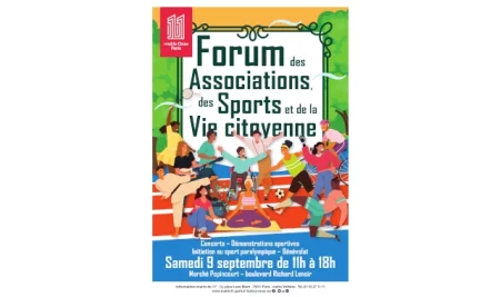 Forum des associations Paris 11e – 09 septembre 2023