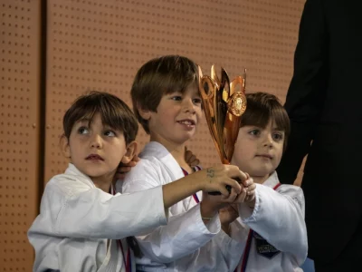 Podium poussins
